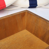 Wooden Flower Pots for Succulent Plants Nursery Garden Planter Window Box Flower Trough Pot - Kenaz store