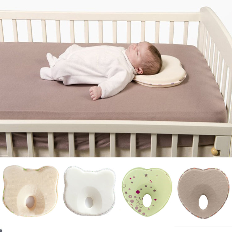 baby pillow infant shape toddler sleep positioner anti roll protection of newborn - Kenaz store