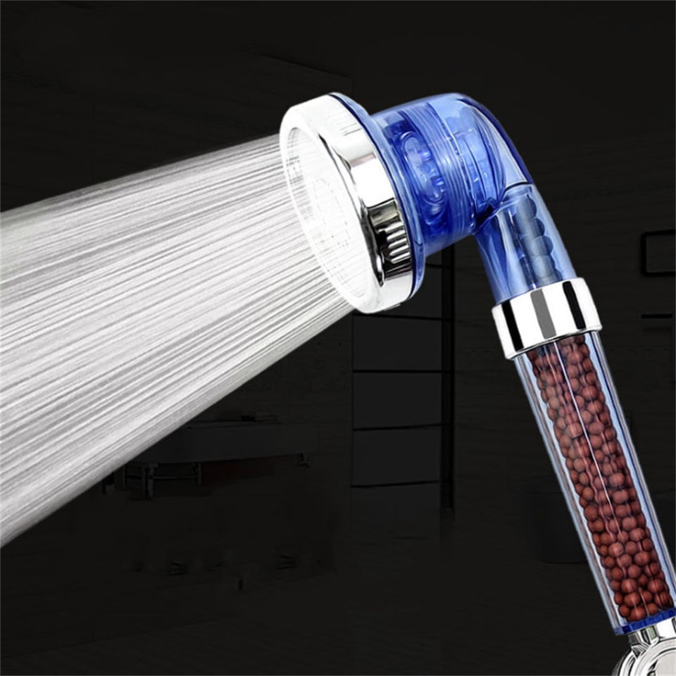 Healthy Negative Ion SPA Filtered Adjustable Shower Head with Shower Hose Three Modes - Kenaz store