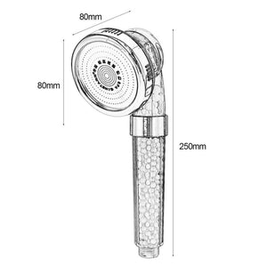 Healthy Negative Ion SPA Filtered Adjustable Shower Head with Shower Hose Three Modes - Kenaz store