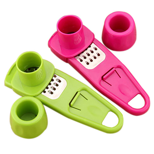 14*4cm MultiFunctional Ginger Garlic Grinding Grater Planer Slicer - Kenaz store