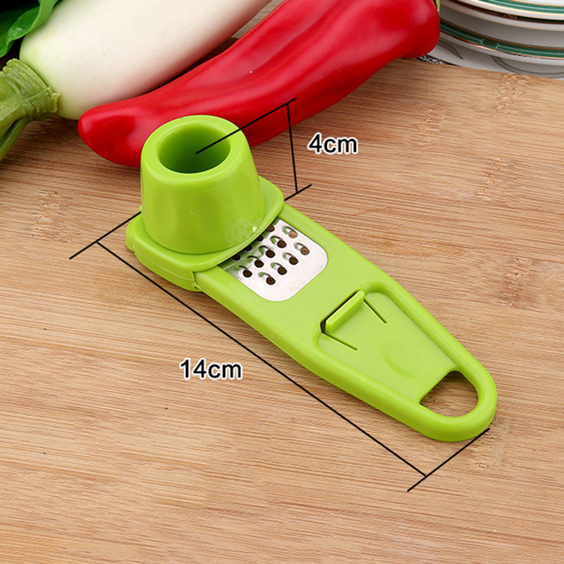 14*4cm MultiFunctional Ginger Garlic Grinding Grater Planer Slicer - Kenaz store