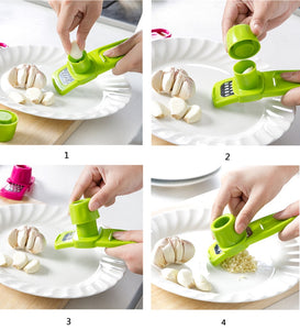 14*4cm MultiFunctional Ginger Garlic Grinding Grater Planer Slicer - Kenaz store