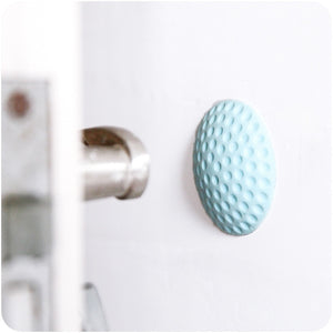 Wall Thickening Mute Fenders Door Wall Stick Golf Modelling Rubber Handle Door Lock Protective Pad - Kenaz store