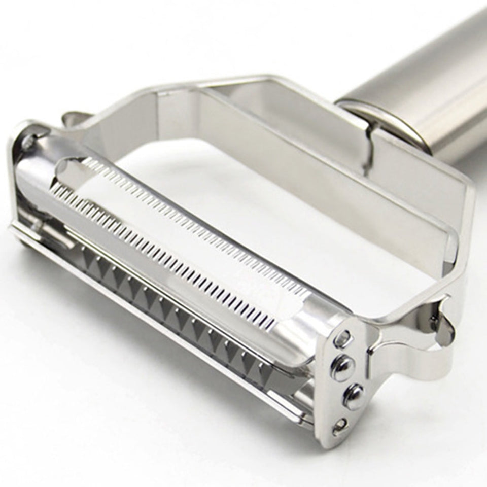 Multifunction Stainless Steel Peeler Vegetable Peeler Double Planing Grater - Kenaz store