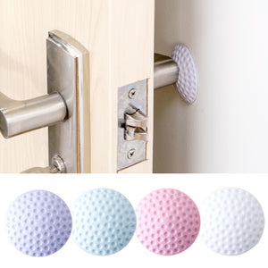 Wall Thickening Mute Fenders Door Wall Stick Golf Modelling Rubber Handle Door Lock Protective Pad - Kenaz store