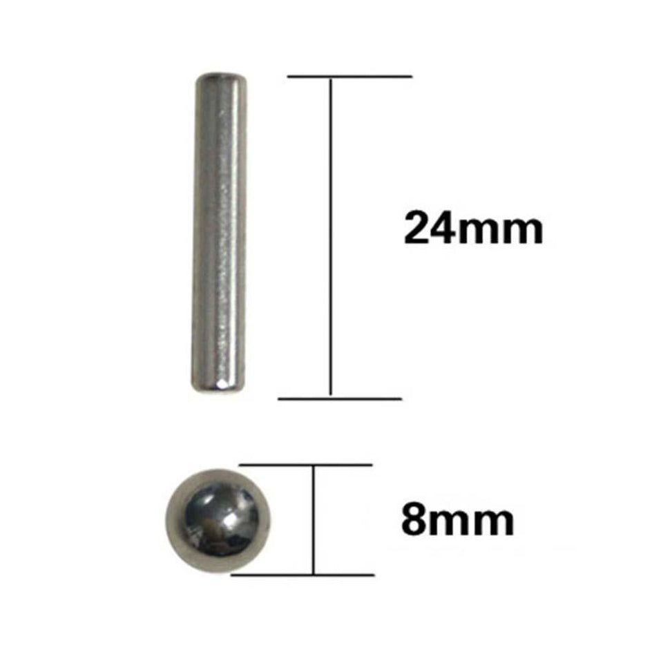 Magnetic sticks best sale and steel spheres