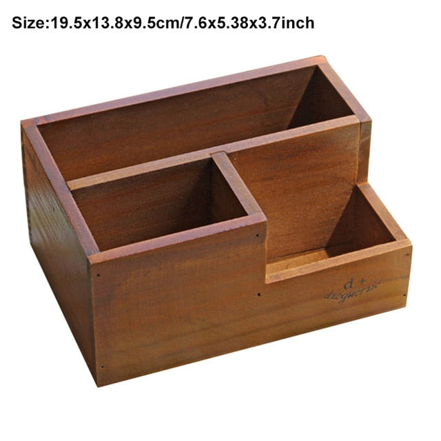 Wooden Flower Pots for Succulent Plants Nursery Garden Planter Window Box Flower Trough Pot - Kenaz store