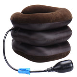 Neck cervical traction device inflatable collar Head Back Shoulder Neck Pain Headache - Kenaz store