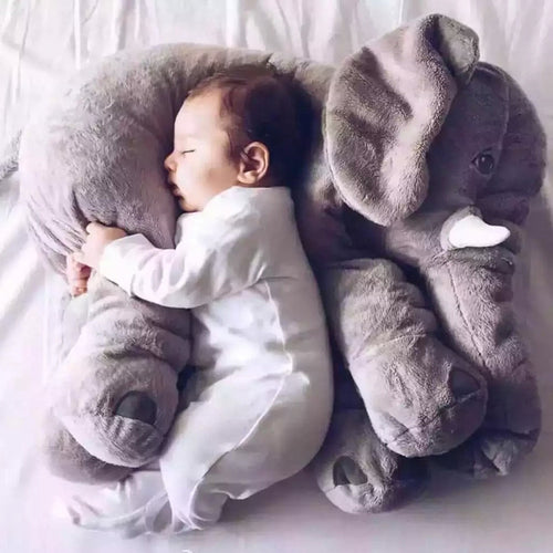 65cm Large Plush Stuffed Elephant baby Pillow Sleeping Back Cushion Stuffed Elephant Doll - Kenaz store