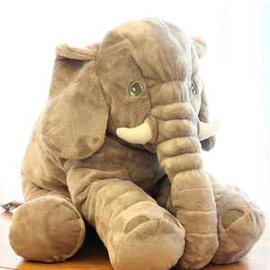 65cm Large Plush Stuffed Elephant baby Pillow Sleeping Back Cushion Stuffed Elephant Doll - Kenaz store