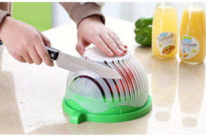 60 Seconds Salad Cutter Bowl  Easy Salad Maker - Kenaz store