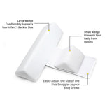 Newborn Baby  Anti Roll  Pillow Infant Sleep Positioner Prevent Flat Head Shape Pillow - Kenaz store