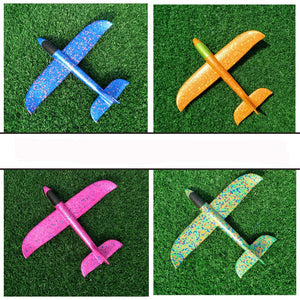 Big 35cm Kids Toys Hand Throw Airplane Flying Glider Planes EPP Foam Plane Model Party Bag Fillers Outdoor Launch Game Toy - Kenaz store