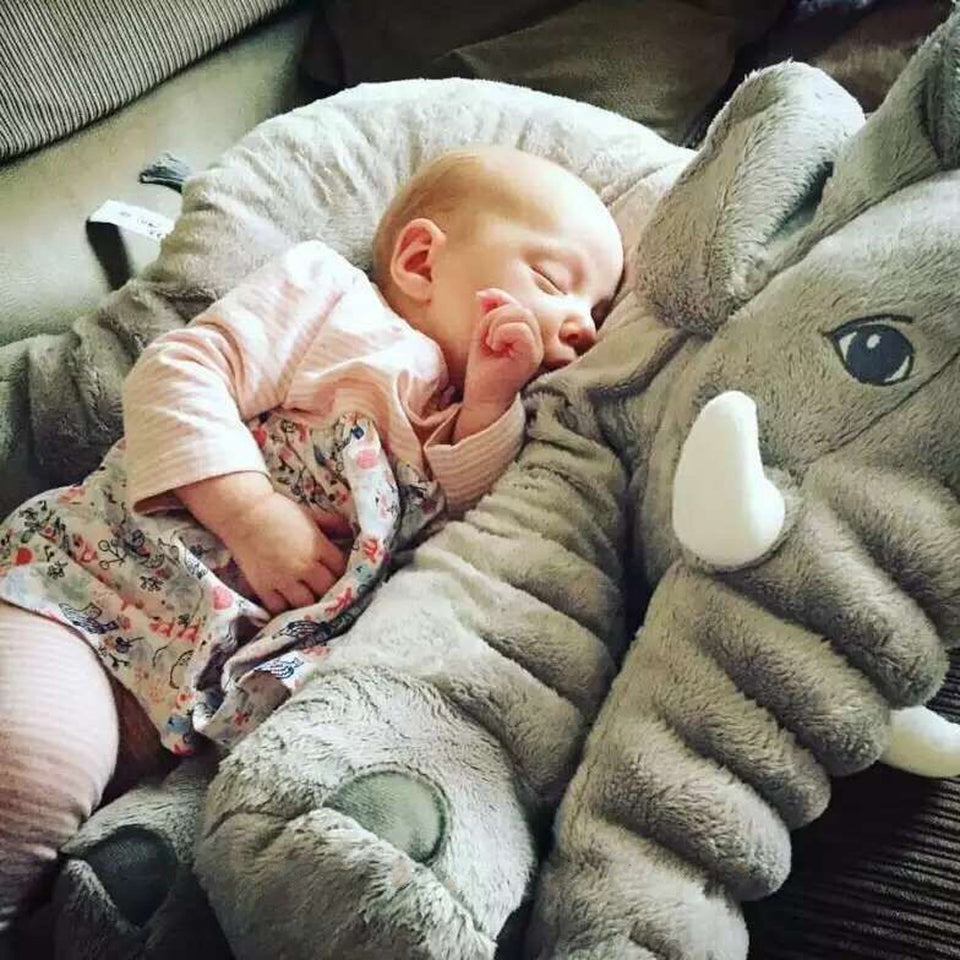 Elephant baby sleeping store cushion