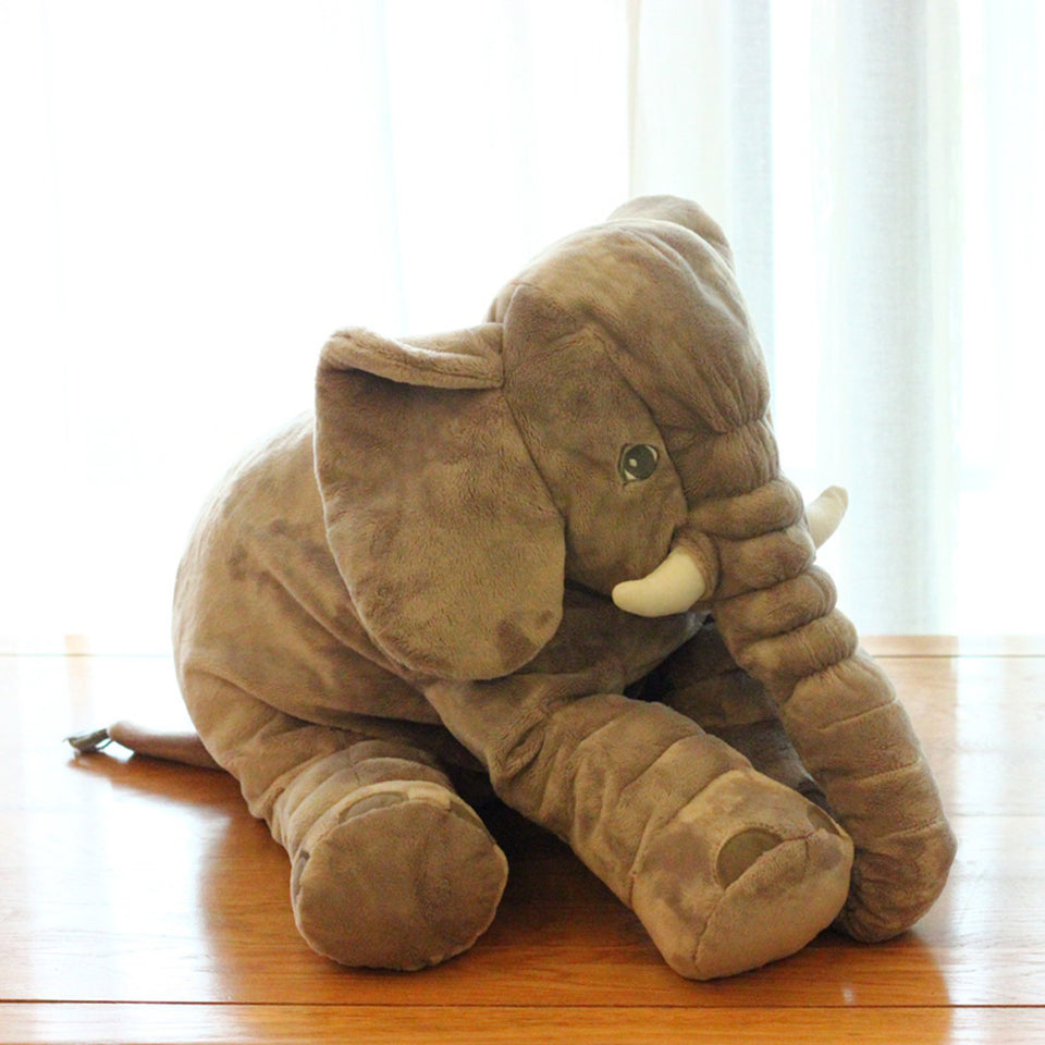 Giant elephant baby outlet pillow