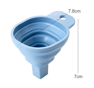 Funnel Kitchen Accessories Silicone Mold Telescopic Funnel Foldable Liquid Dispenser - Kenaz store