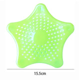 1Pc Star Sewer Outfall Strainer Sink Filter Anti-blocking Floor Drain Hair Stopper Catcher - Kenaz store