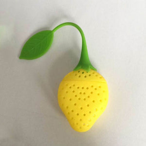 Tea Strainer Non-toxic Strawberry Shape Silicone Tea Infuser Tea Bag - Kenaz store