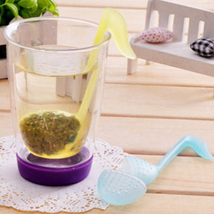 Tea Strainer Non-toxic Strawberry Shape Silicone Tea Infuser Tea Bag - Kenaz store