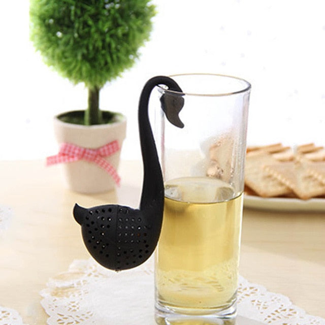 Tea Strainer Non-toxic Strawberry Shape Silicone Tea Infuser Tea Bag - Kenaz store