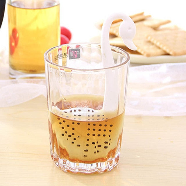 Tea Strainer Non-toxic Strawberry Shape Silicone Tea Infuser Tea Bag - Kenaz store